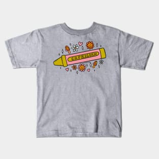 Capricorn Crayon Kids T-Shirt